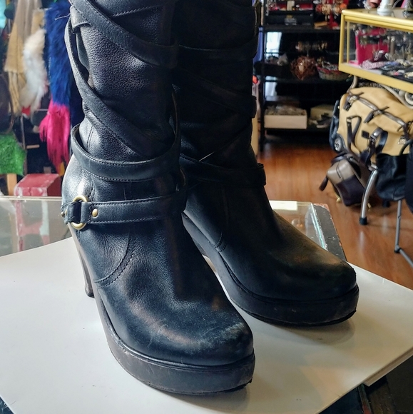 Michael Kors leather boots